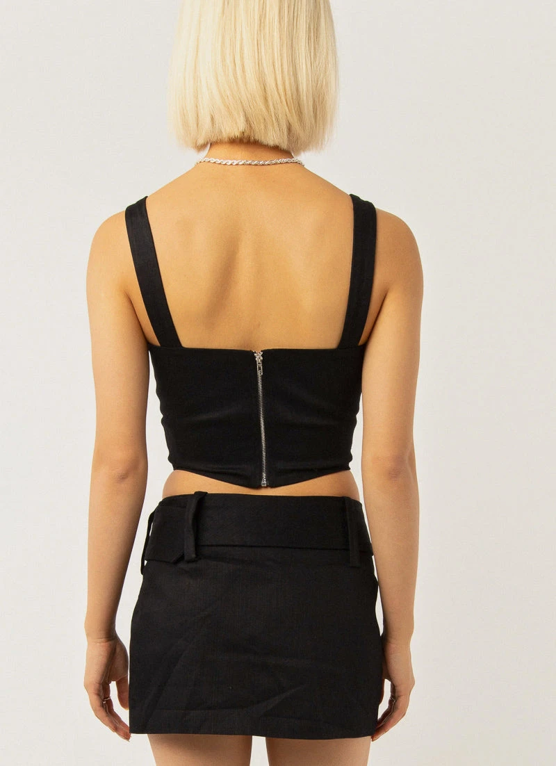 Peppermayo Exclusive Surrender Bustier - Black 5 Peppermayo Exclusive Surrender Bustier - Black - Image 5