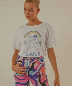 Cools Club No Bullies Tee - White