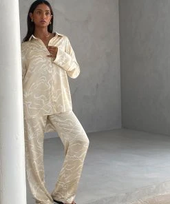 4TH & RECKLESS Norma Trousers - Abstract Line