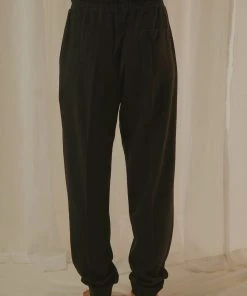 Afends Kat Waffle Sweat Pant - Black -Peppermayo cloth-shop 9107923296fd460194c2d95e1f7dd308 scaled