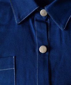 Peppermayo Exclusive Painters Shirt Top - Blueprint -Peppermayo cloth-shop 9109794eca8043f4b594fc7b03af15ba