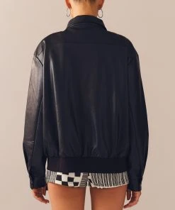 Peppermayo Exclusive Lone Ranger PU Bomber Jacket - Ink 8 Peppermayo Exclusive Lone Ranger PU Bomber Jacket - Ink -Peppermayo cloth-shop 91a8f62b87714caeb2ecaecfc957fb0e scaled