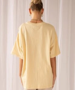 Wrangler Shell Siren Tee - Sunlight -Peppermayo cloth-shop 920bdefde68649d78d66103d3efc9554