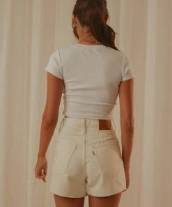 Wrangler Gemini Baby Tee - White 11 Wrangler Gemini Baby Tee - White -Peppermayo cloth-shop 922e0cffa78b43b08e2cba0ccd563b76 scaled