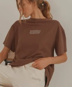 Vacancy Supply Road Trips Tee - Choc Brown