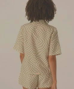 Vacancy Supply Blaze Organic Linen Shirt - White-Crème -Peppermayo cloth-shop 92fb7dba4d79459f98c5ac7b45f68594 scaled