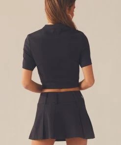 Peppermayo Exclusive London Electric Top - Charcoal -Peppermayo cloth-shop 931d9e474af14744ad02a38f29763214