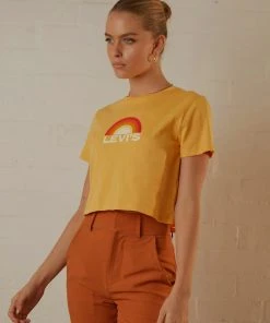 Levi's Cropped Jordie Tee - Sunrise Amber 7 Levi's Cropped Jordie Tee - Sunrise Amber -Peppermayo cloth-shop 9465f67307f44cf5a162490831fdc54d scaled