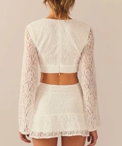 Peppermayo Exclusive Free & Wild Lace Top - Ivory -Peppermayo cloth-shop 963893f494ab48e4b234fc8fd9440f9c scaled