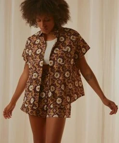 Peppermayo Exclusive Woodstock Shirt - Retro Floral