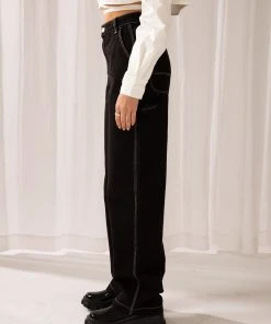 Abrand A Carrie Carpenter Black - Jet Black 10 Abrand A Carrie Carpenter Black - Jet Black -Peppermayo cloth-shop 9767d34035ac401cb9efe5a84b078857