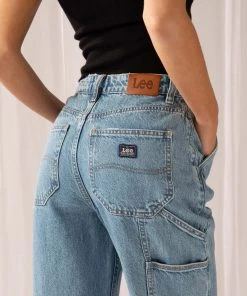 Lee High Baggy Carpenter Jean - Stonewash -Peppermayo cloth-shop 97f9b298a8e0418db135a0898316f2ef