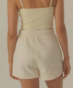 Vacancy Supply Weekend Drive Lounge Short - Off White -Peppermayo cloth-shop 98e943adf6bf48afbe45e3cda33afdb9 scaled