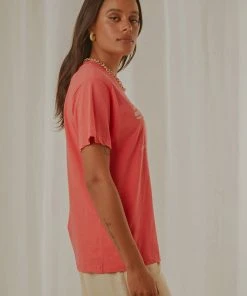 Rolla's Cape Cod Tomboy Tee - Red -Peppermayo cloth-shop 9b04cdec58d94a5d9273b79e30c2bb5e scaled