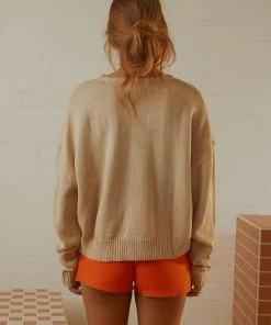 Cools Club Tuscany Knit - Wheat -Peppermayo cloth-shop 9bad836f07704d40981b2eb390b2476f scaled