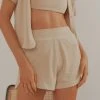 Vacancy Supply Cabana Terry Short - Beige