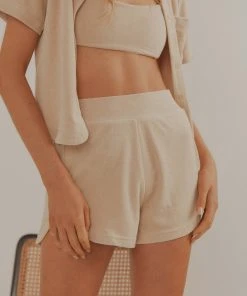 Vacancy Supply Cabana Terry Short - Beige