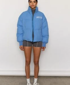 Peppermayo Exclusive The Slopes Puffer Jacket - Azure -Peppermayo cloth-shop ApresSki WebCrops 25