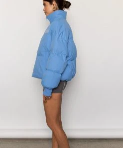 Peppermayo Exclusive The Slopes Puffer Jacket - Azure -Peppermayo cloth-shop ApresSki WebCrops 26