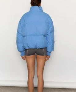 Peppermayo Exclusive The Slopes Puffer Jacket - Azure -Peppermayo cloth-shop ApresSki WebCrops 27