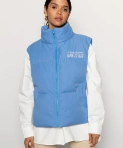 Peppermayo Exclusive Cold And Cool Puffer Vest - Azure