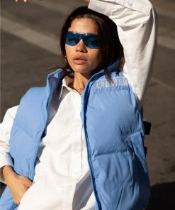 Peppermayo Exclusive Cold And Cool Puffer Vest - Azure -Peppermayo cloth-shop ApresSki WebCrops 44