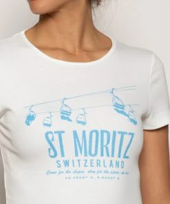 Peppermayo Exclusive St Mortiz Baby Tee - Ivory -Peppermayo cloth-shop ApresSki WebCrops 55