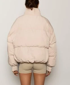 Peppermayo Exclusive The Slopes Puffer Jacket - Beige -Peppermayo cloth-shop ApresSki WebCrops 79