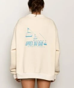 Peppermayo Exclusive Ski Bar Oversized Sweater - Ivory -Peppermayo cloth-shop ApresSki WebCrops 85