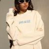 Peppermayo Exclusive Ski Bar Oversized Sweater - Ivory