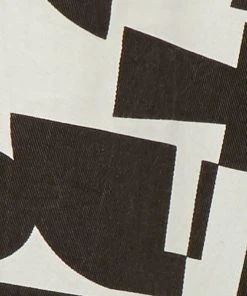 Peppermayo Exclusive Electric Avenue Pants - Black And White Geo -Peppermayo cloth-shop ElectricAVE GEO DENIM scaled