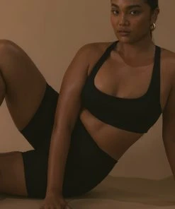 LaHana Swim Mila Crop - Black