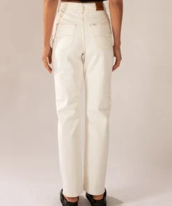 Lee High Straight 80 Jean - Eco-White 8 Lee High Straight 80 Jean - Eco-White -Peppermayo cloth-shop Leilani Ecom 204