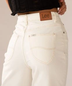 Lee High Straight 80 Jean - Eco-White 11 Lee High Straight 80 Jean - Eco-White -Peppermayo cloth-shop Leilani Ecom 205