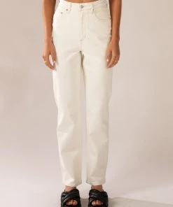 Lee High Straight 80 Jean - Eco-White 9 Lee High Straight 80 Jean - Eco-White -Peppermayo cloth-shop Leilani Ecom 207