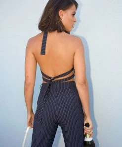 Peppermayo Exclusive Hollywood Boulevard Vest Crop - Pinstripe 9 Peppermayo Exclusive Hollywood Boulevard Vest Crop - Pinstripe -Peppermayo cloth-shop Midnight soiree ECOM CROPS 57 scaled