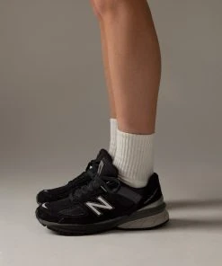 New Balance 990 Sneaker - Black Silver -Peppermayo cloth-shop NB 5