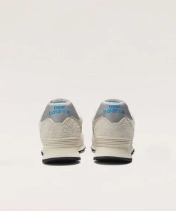 New Balance 574 Sneaker - Alloy White -Peppermayo cloth-shop NB6