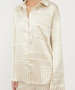 4TH & RECKLESS Norma Shirt - Beige Print 8 4TH & RECKLESS Norma Shirt - Beige Print -Peppermayo cloth-shop PM Norma 14 scaled