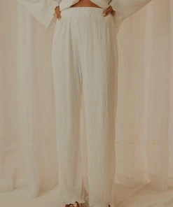 Peppermayo Exclusive 90s Muse Pants - Ivory -Peppermayo cloth-shop Peppermayo Dom 14.12.21 P6 34 scaled