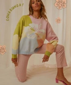 Peppermayo Exclusive My Paradise Knit Jumper - Rainbow