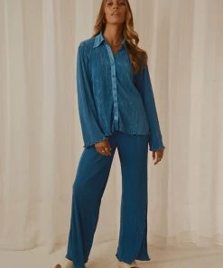 Peppermayo Exclusive 90s Muse Pants - Cobalt