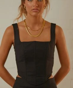 Peppermayo Exclusive Pastel Skies Bustier Top - Black 8 Peppermayo Exclusive Pastel Skies Bustier Top - Black -Peppermayo cloth-shop Peppermayo Elise 15.3.22 EXTRA 18 scaled