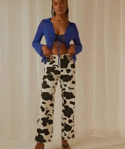 Peppermayo Kendall Pants - Cow Print -Peppermayo cloth-shop Peppermayo Jenaya 7.2.22 P1 48 scaled