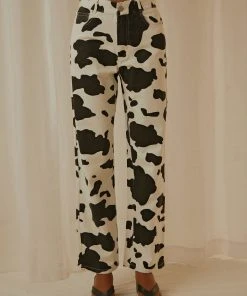 Peppermayo Kendall Pants - Cow Print -Peppermayo cloth-shop Peppermayo Jenaya 7.2.22 P1 49 scaled