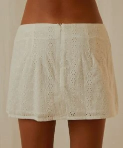 Peppermayo Exclusive Field Dreams Mini Skirt - White Broderie -Peppermayo cloth-shop Peppermayo Jenaya 7.2.22 P3 25 scaled