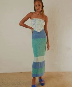 Peppermayo Peretti Crop Top - Blue Multi -Peppermayo cloth-shop Peppermayo Jenaya 7.2.22 P4 44 scaled