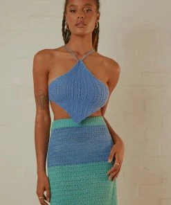 Peppermayo Exclusive Summer Crush Crochet Halter Top - Azure -Peppermayo cloth-shop Peppermayo Jenaya 7.2.22 P4 50 scaled