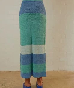 Peppermayo Exclusive Sand Dunes Crochet Maxi Skirt - Azure Stripe -Peppermayo cloth-shop Peppermayo Jenaya 7.2.22 P4 59 scaled