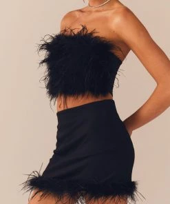 Peppermayo Exclusive Lucia In Love Skirt - Black -Peppermayo cloth-shop Peppermayo Kiana 1.12.22 113 scaled